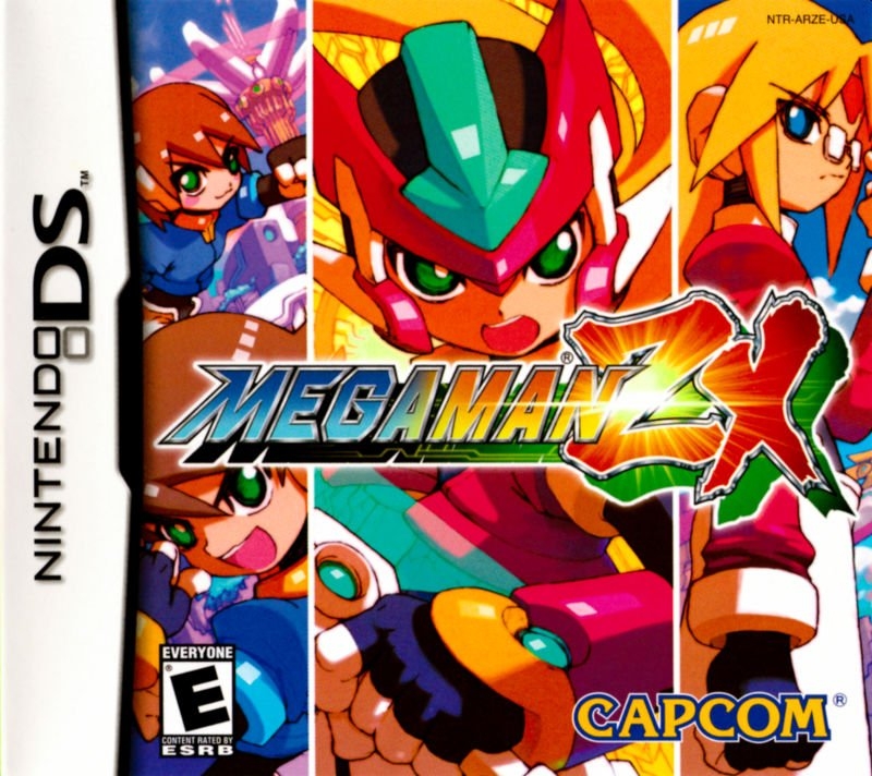 Capa do jogo Mega Man ZX