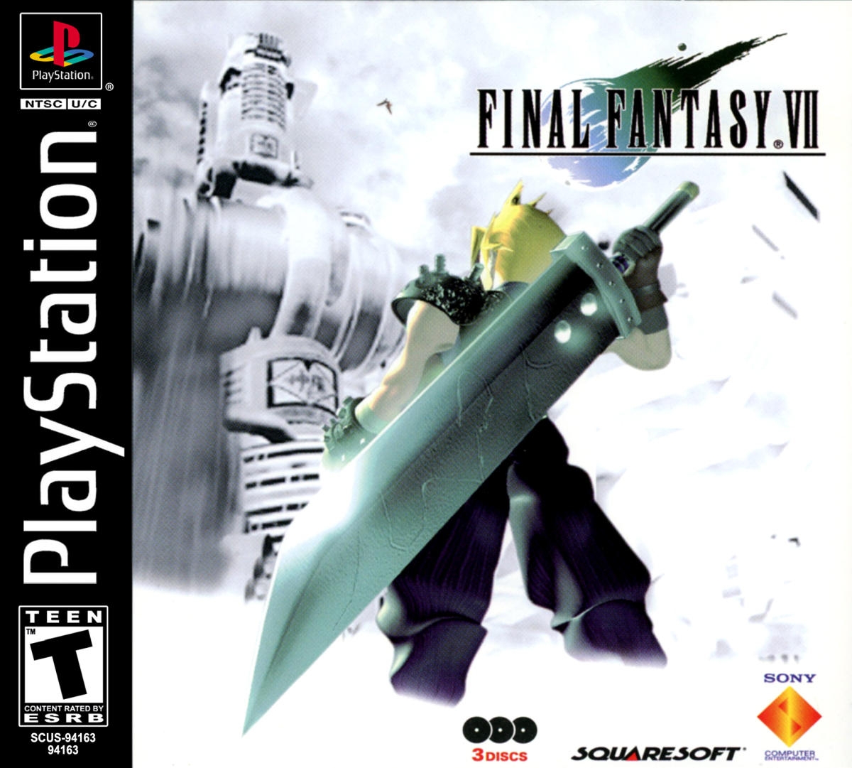 Capa do jogo Final Fantasy VII