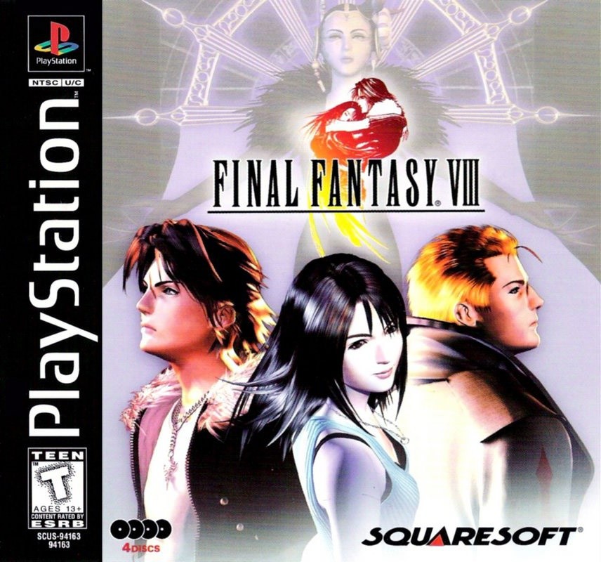 Capa do jogo Final Fantasy VIII
