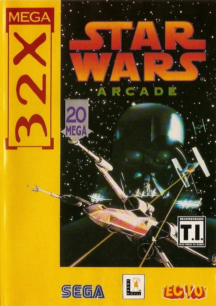 Capa do jogo Star Wars Arcade
