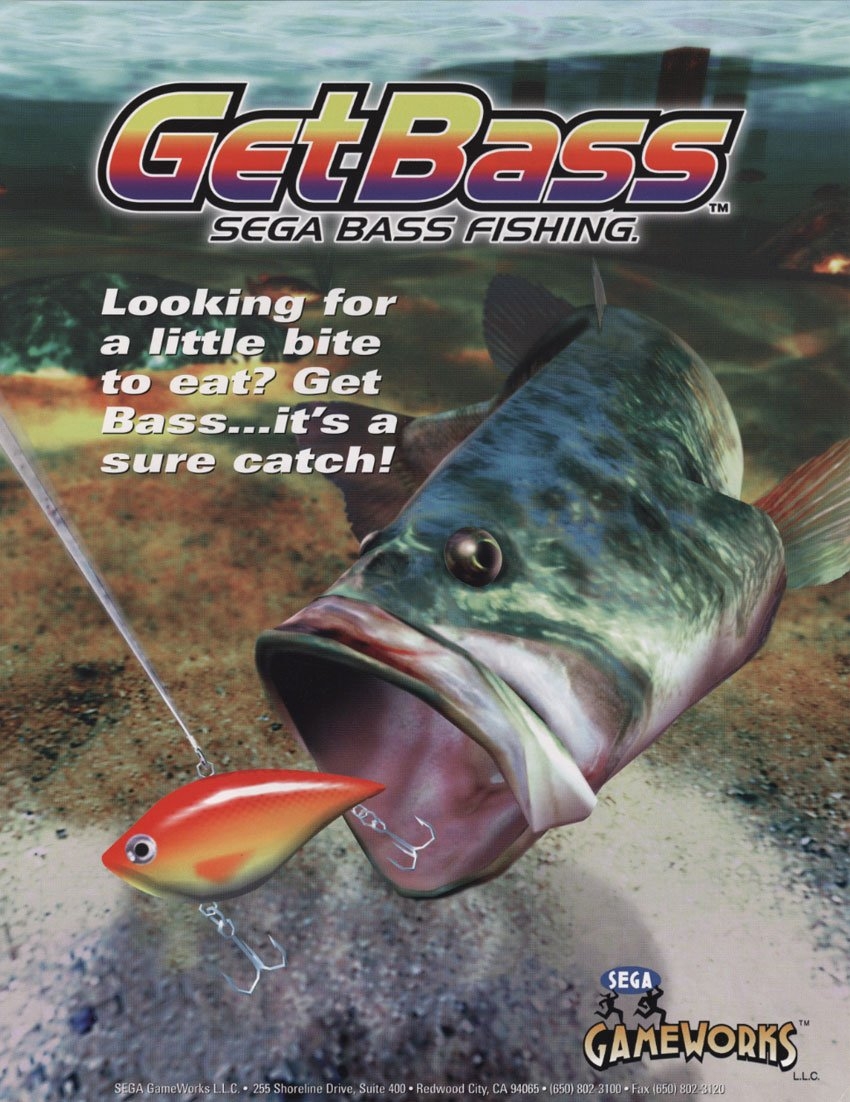 Capa do jogo SEGA Bass Fishing