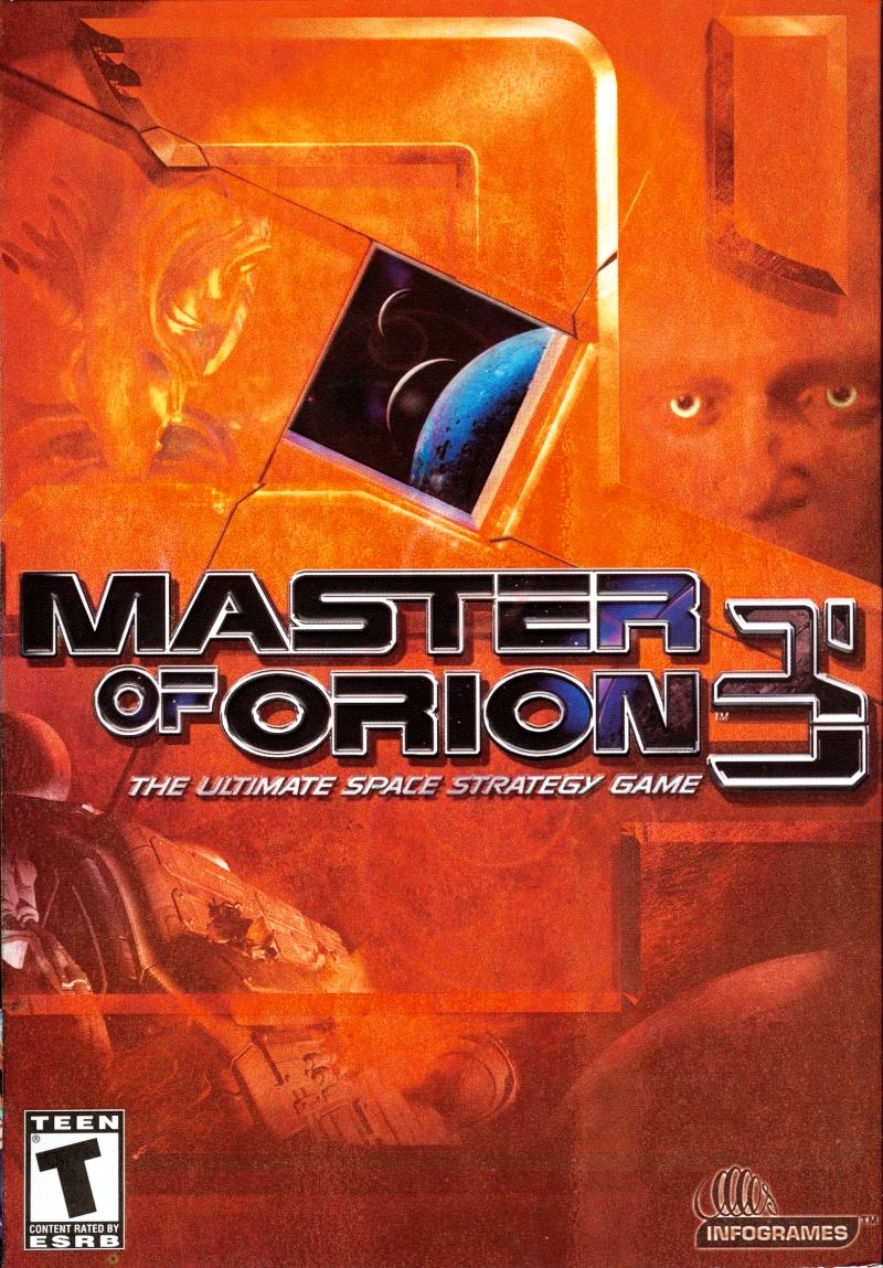 Capa do jogo Master of Orion III