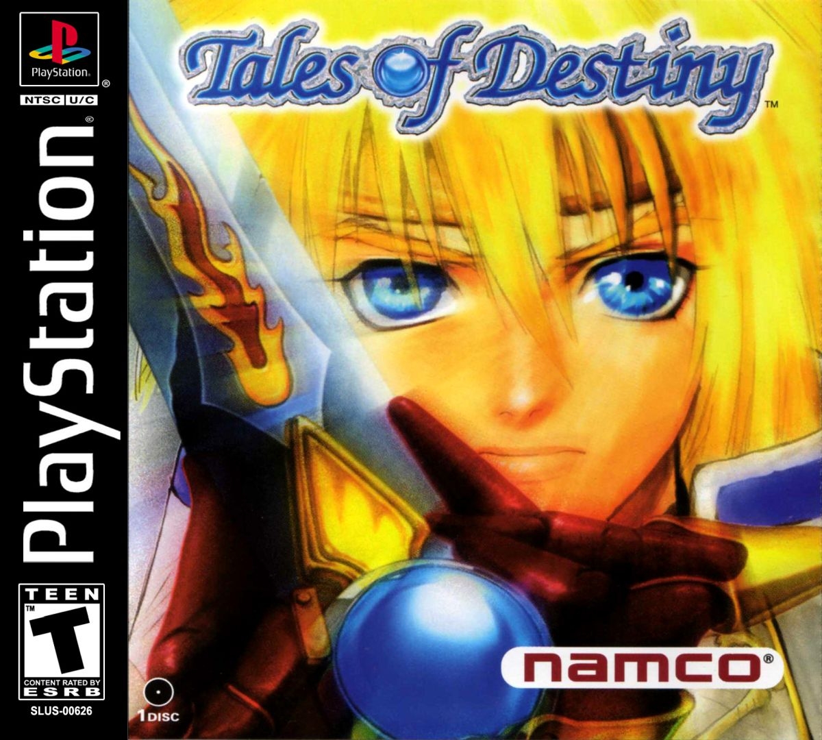 Capa do jogo Tales of Destiny