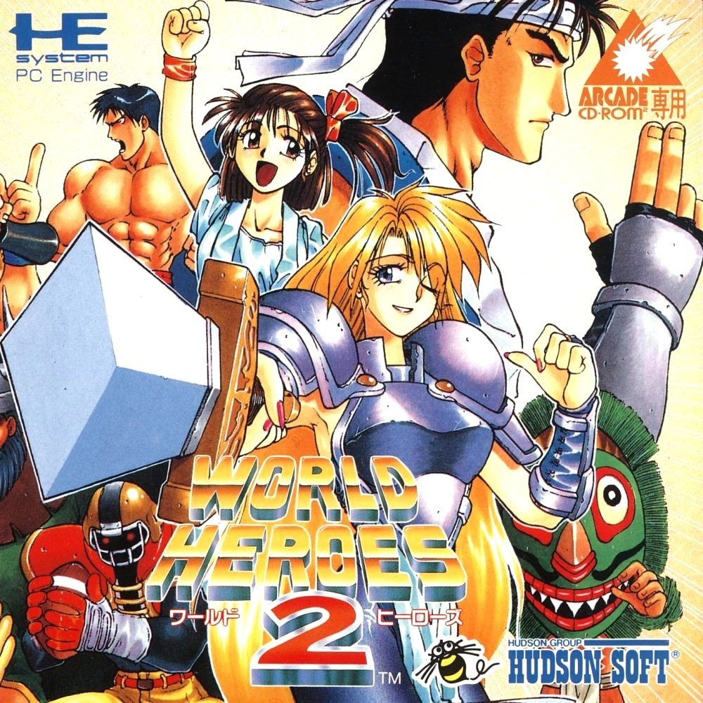 Capa do jogo World Heroes 2