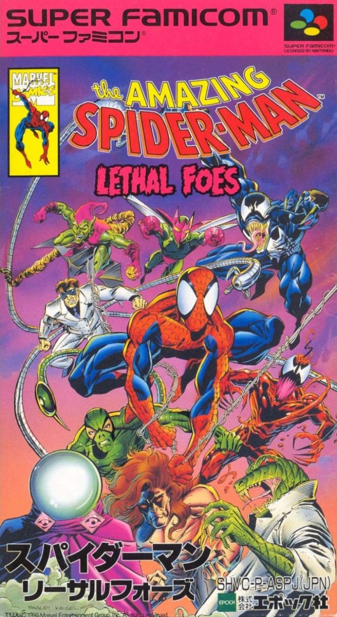 Capa do jogo The Amazing Spider-Man: Lethal Foes