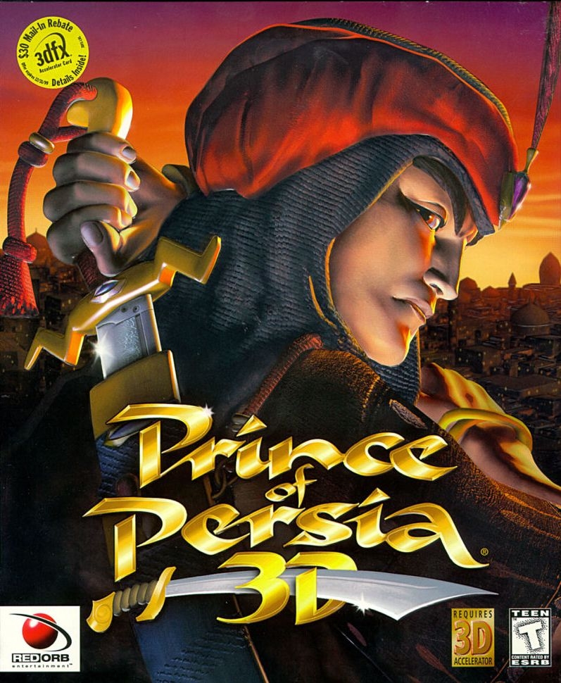 Capa do jogo Prince of Persia 3D