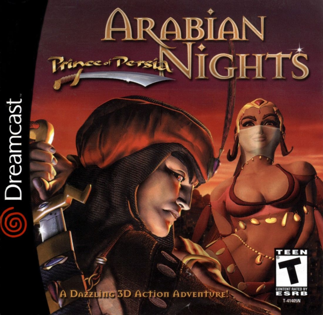 Capa do jogo Prince of Persia: Arabian Nights