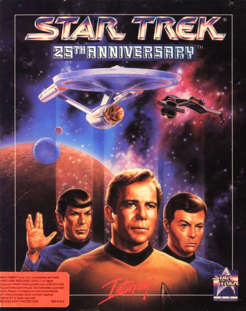Capa do jogo Star Trek: 25th Anniversary