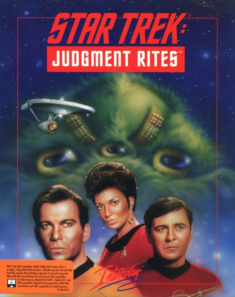 Capa do jogo Star Trek: Judgment Rites