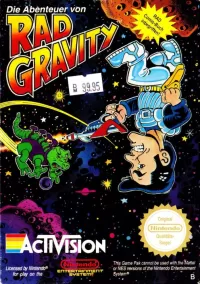 Capa de The Adventures of Rad Gravity