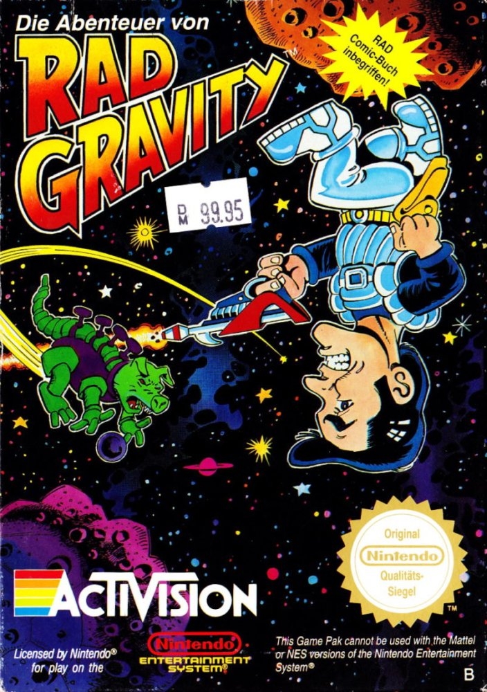 Capa do jogo The Adventures of Rad Gravity