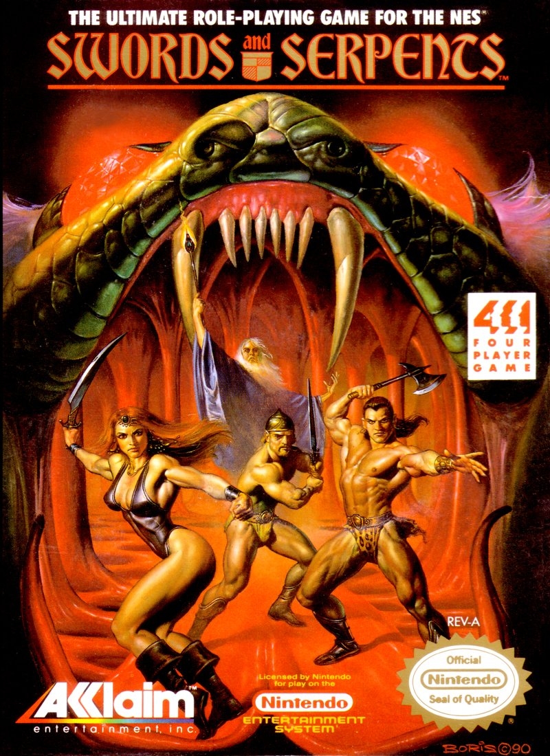 Capa do jogo Swords and Serpents