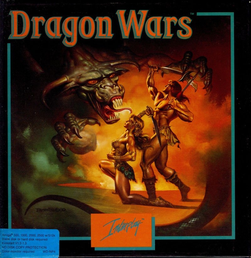 Capa do jogo Dragon Wars