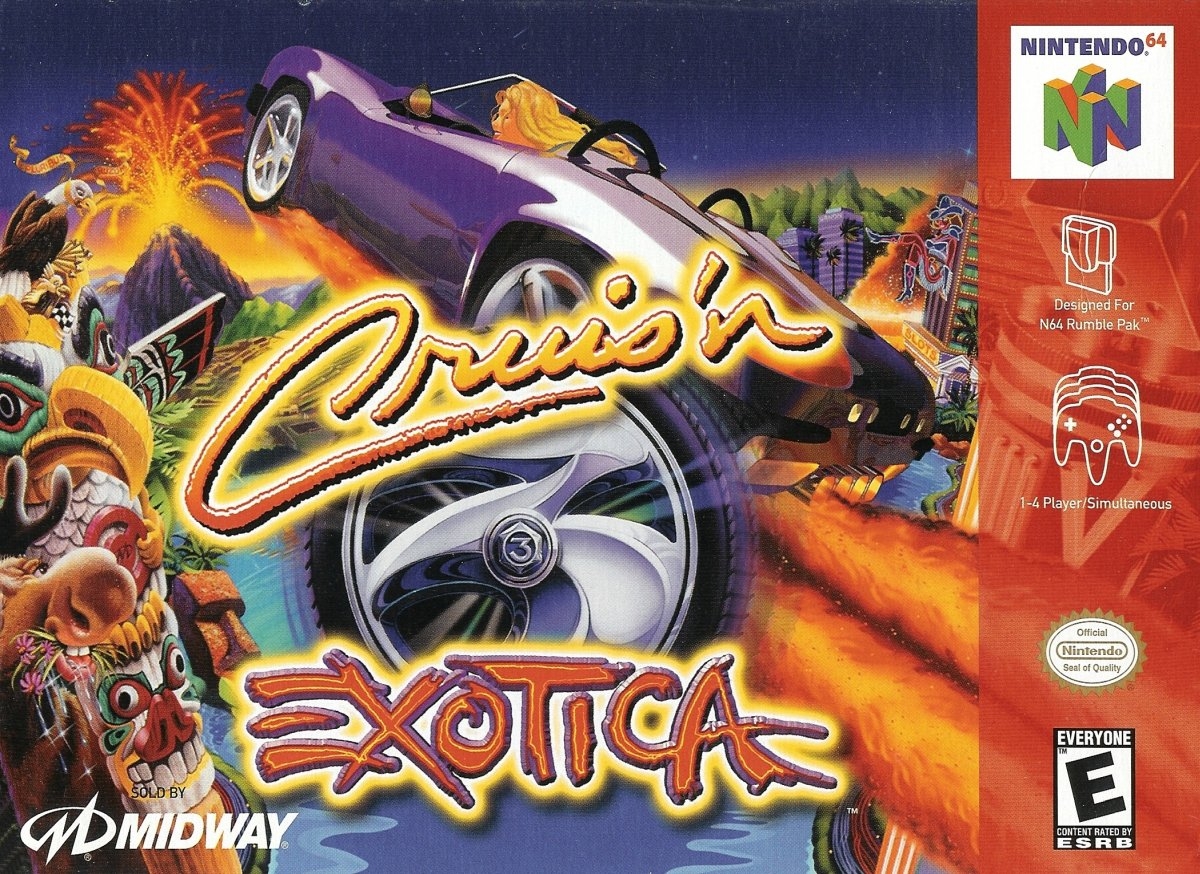 Capa do jogo Cruisn Exotica