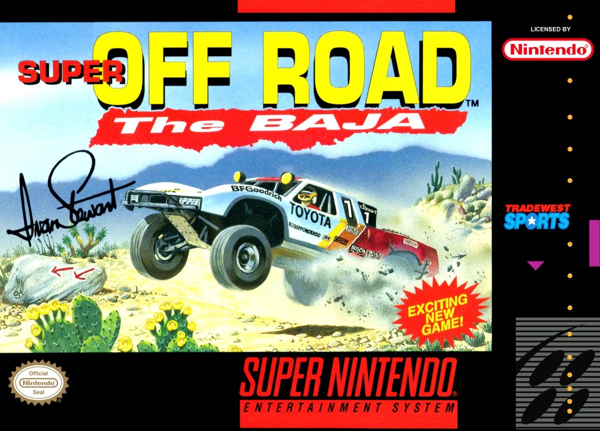 Capa do jogo Super Off Road: The Baja