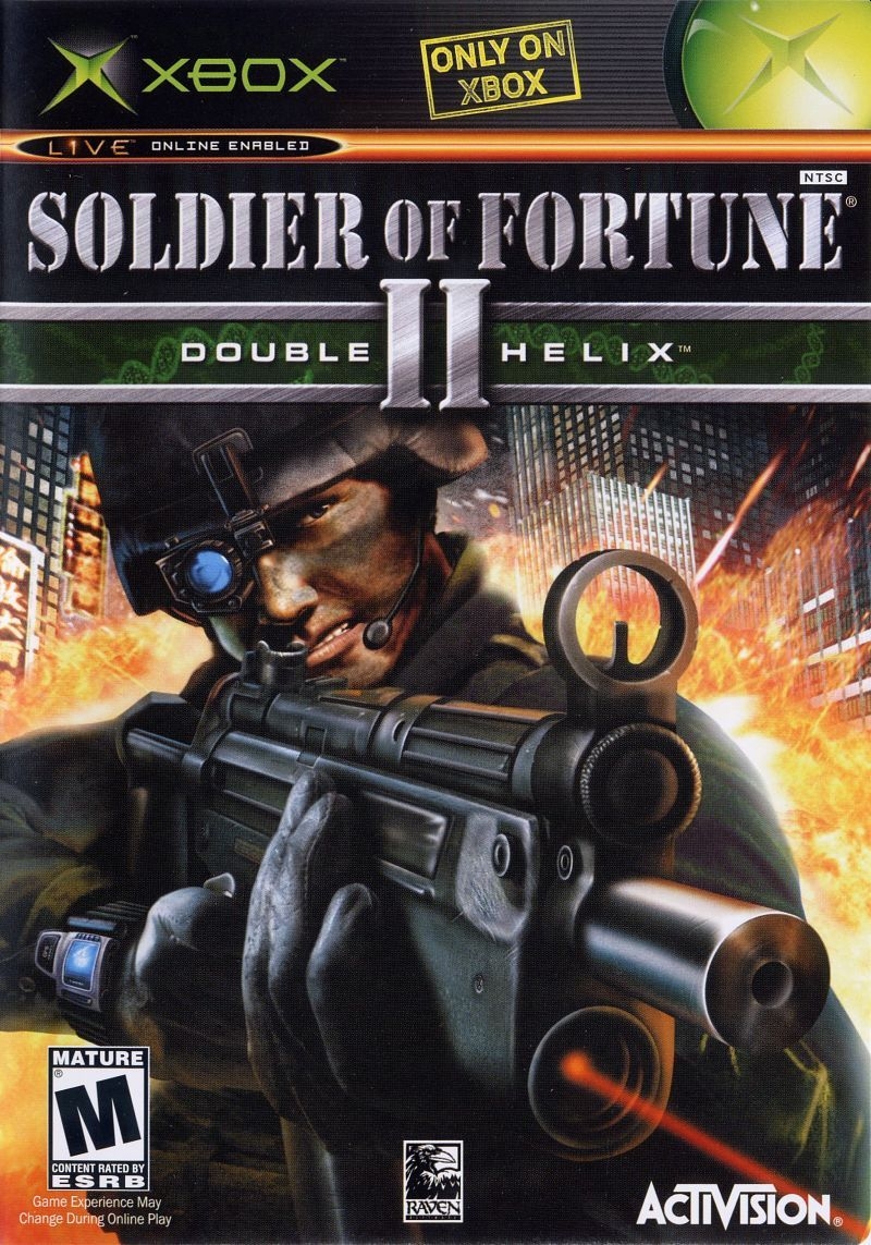 Capa do jogo Soldier of Fortune II: Double Helix