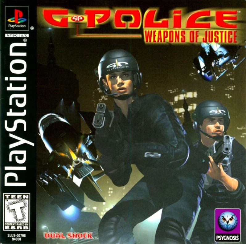 Capa do jogo G-Police: Weapons of Justice