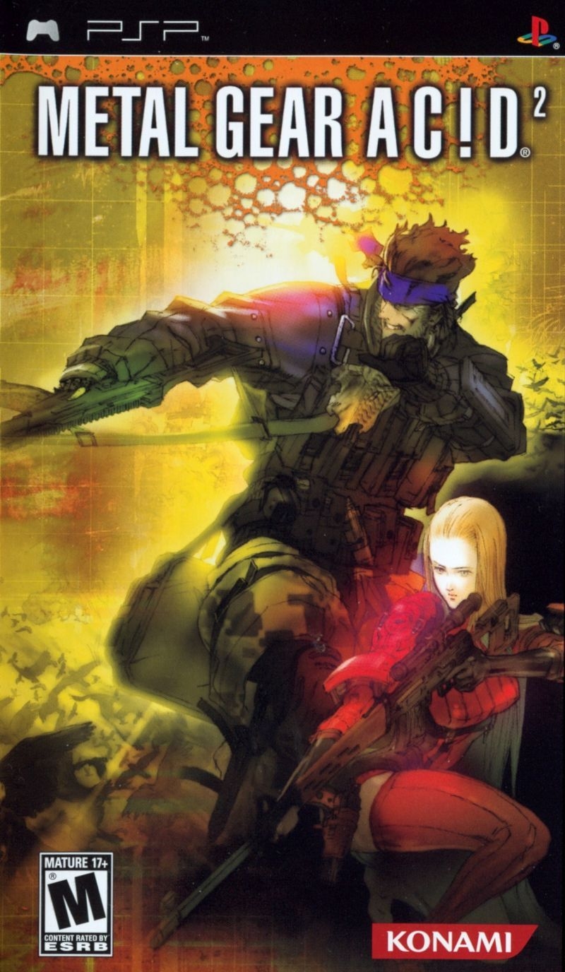 Capa do jogo Metal Gear Acid 2