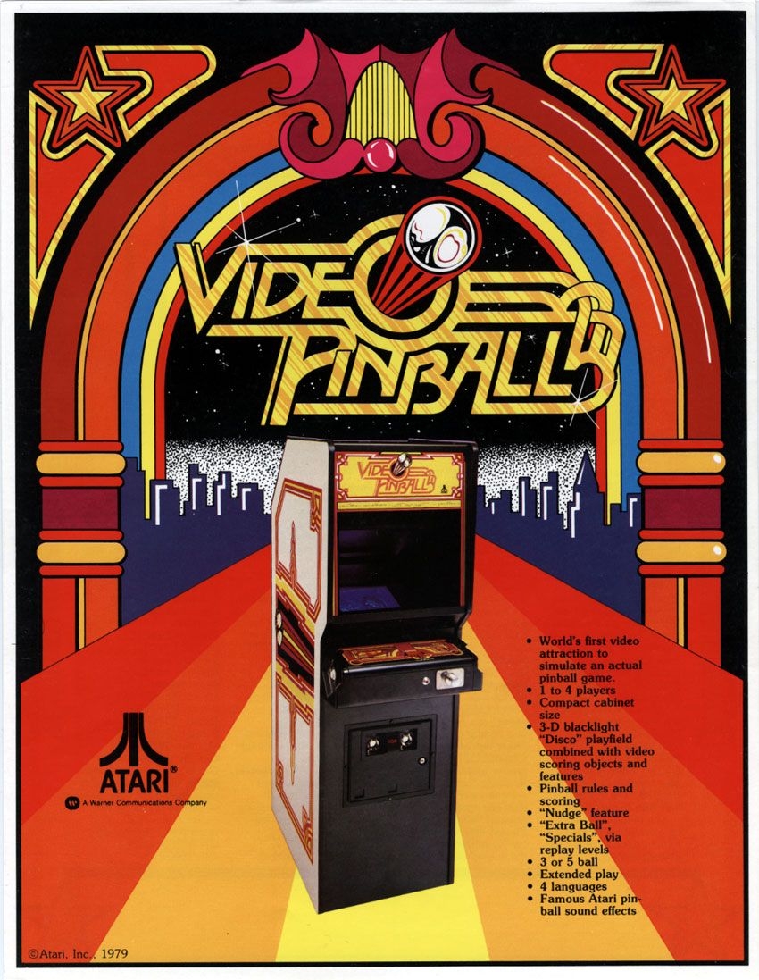 Capa do jogo Video Pinball