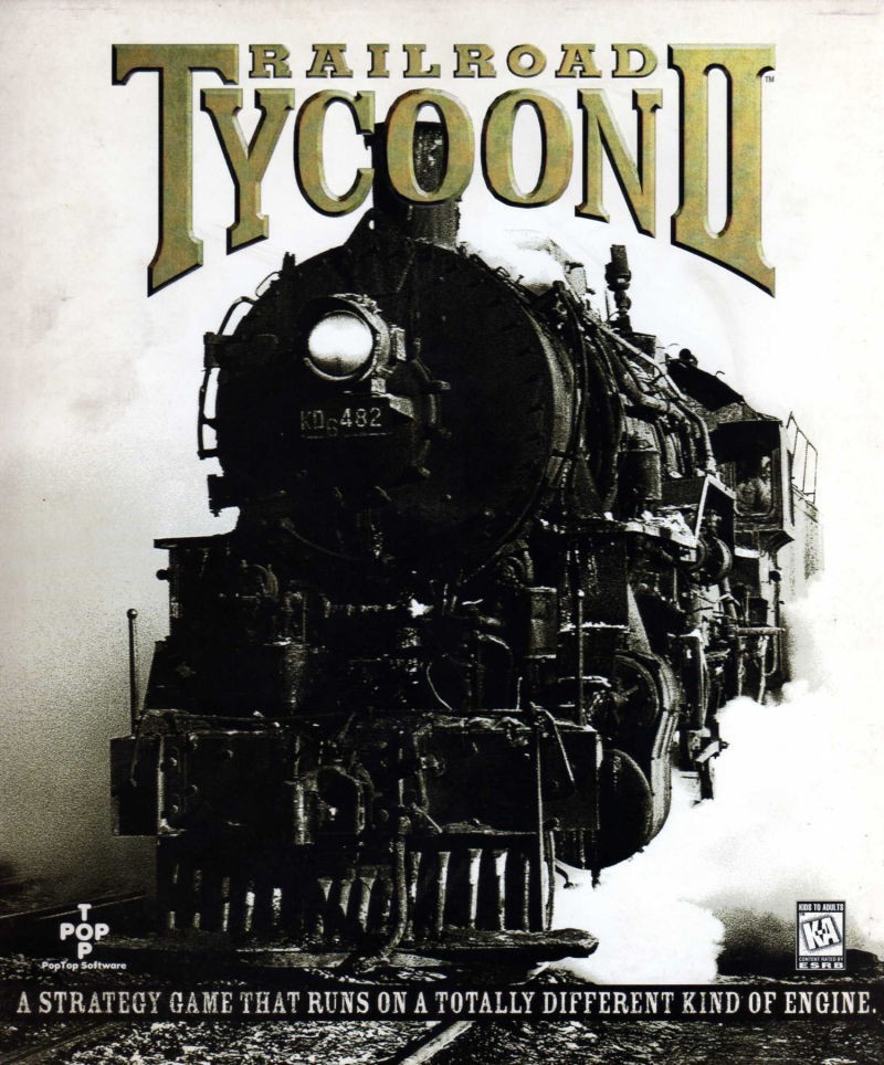 Capa do jogo Railroad Tycoon II