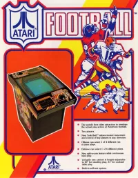 Capa de Atari Football