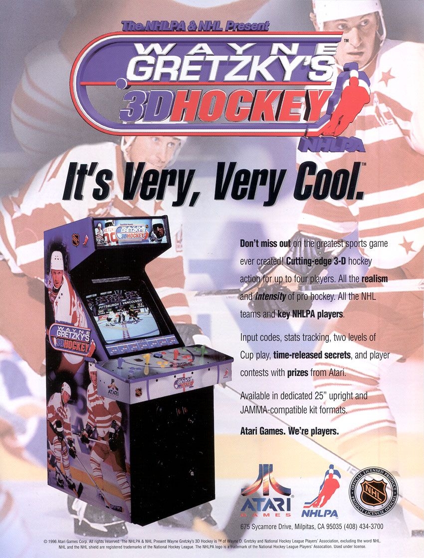 Capa do jogo Wayne Gretzkys 3D Hockey