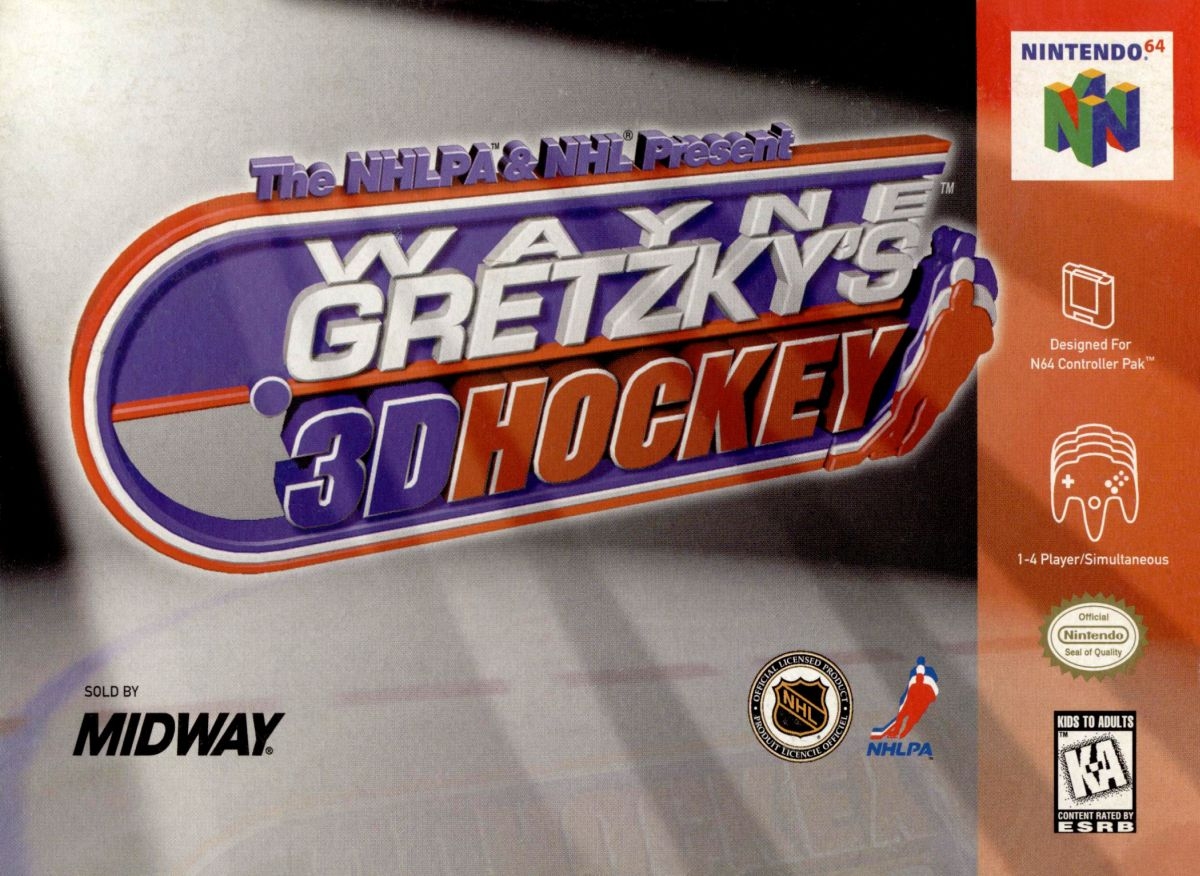 Capa do jogo Wayne Gretzkys 3D Hockey