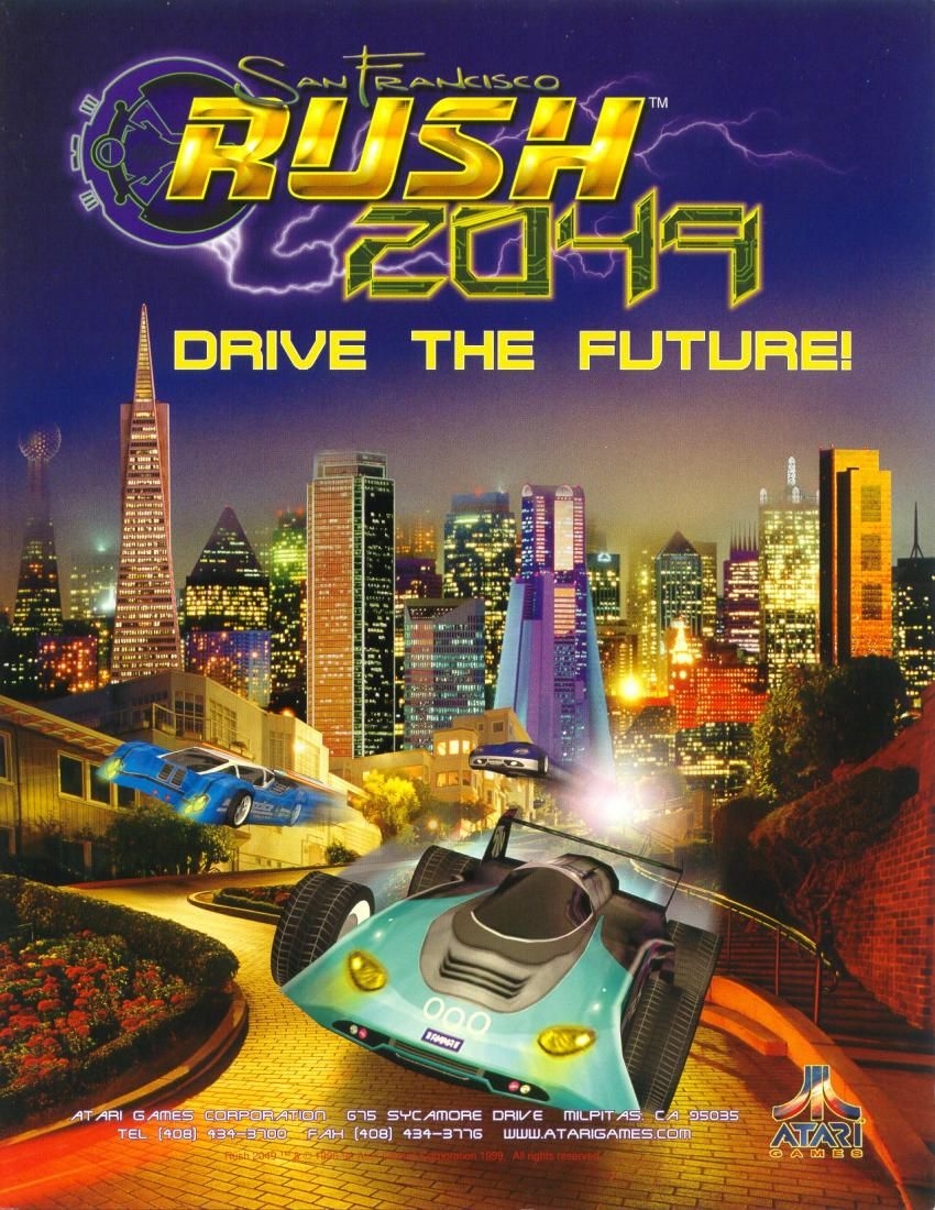 Capa do jogo San Francisco Rush 2049
