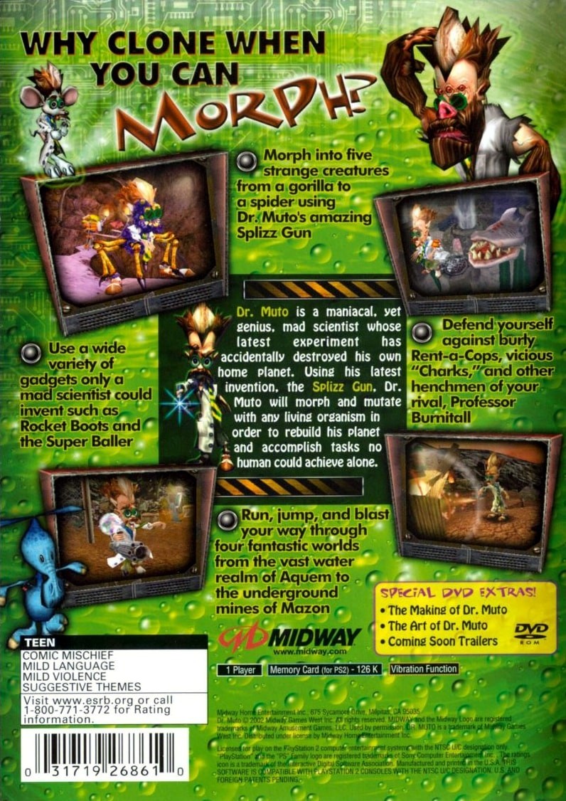 Capa do jogo Dr. Muto