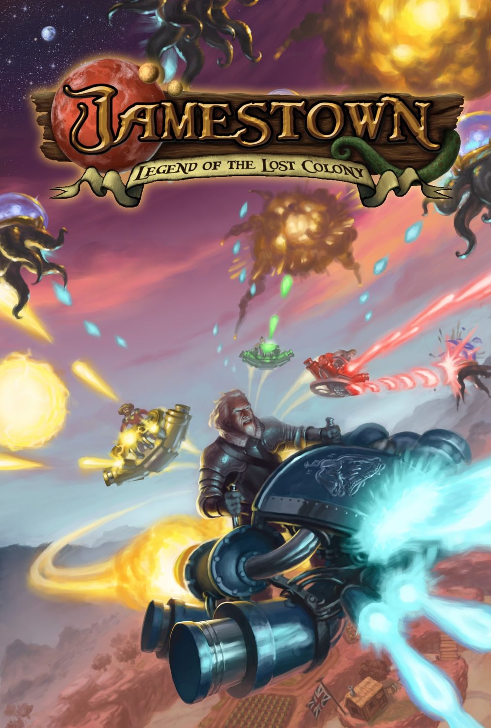 Capa do jogo Jamestown: Legend of the Lost Colony