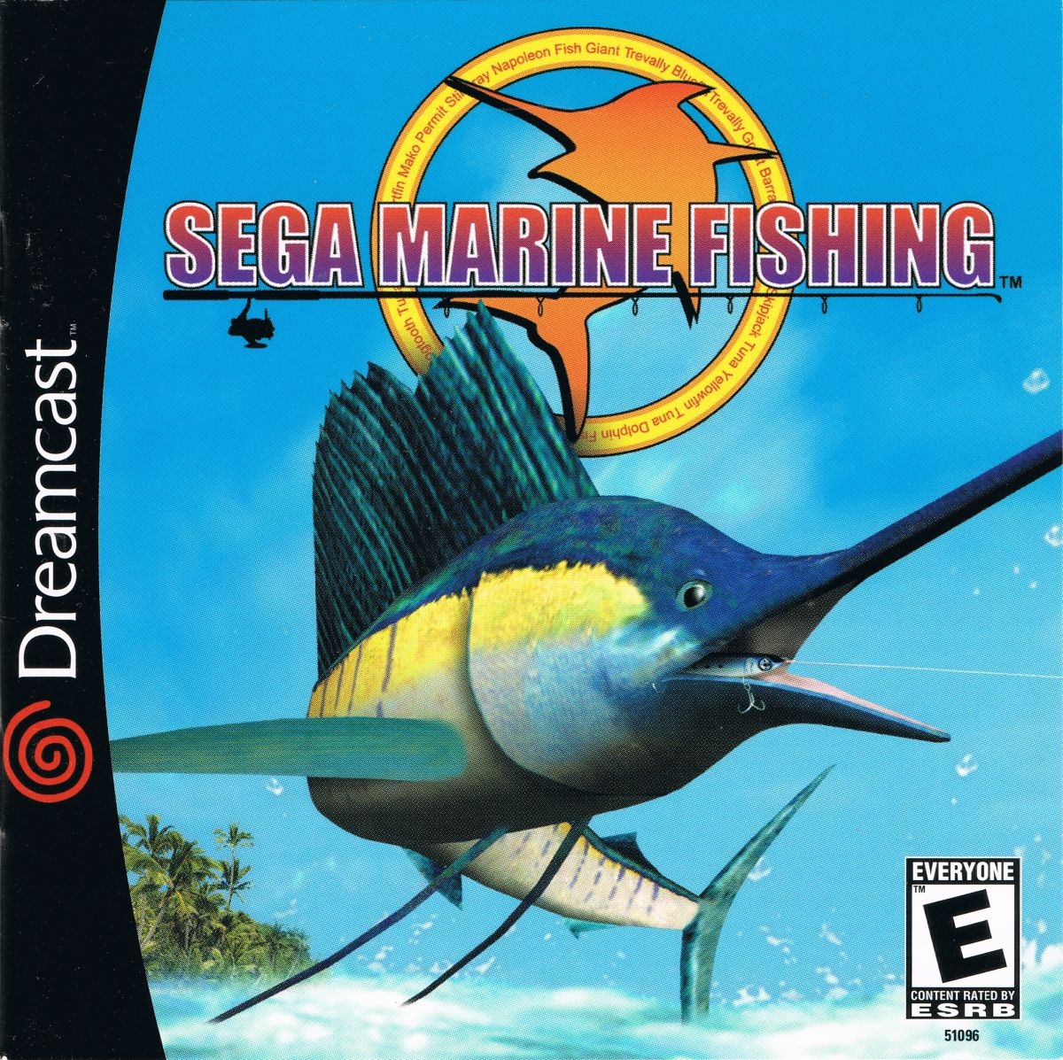 Capa do jogo Sega Marine Fishing