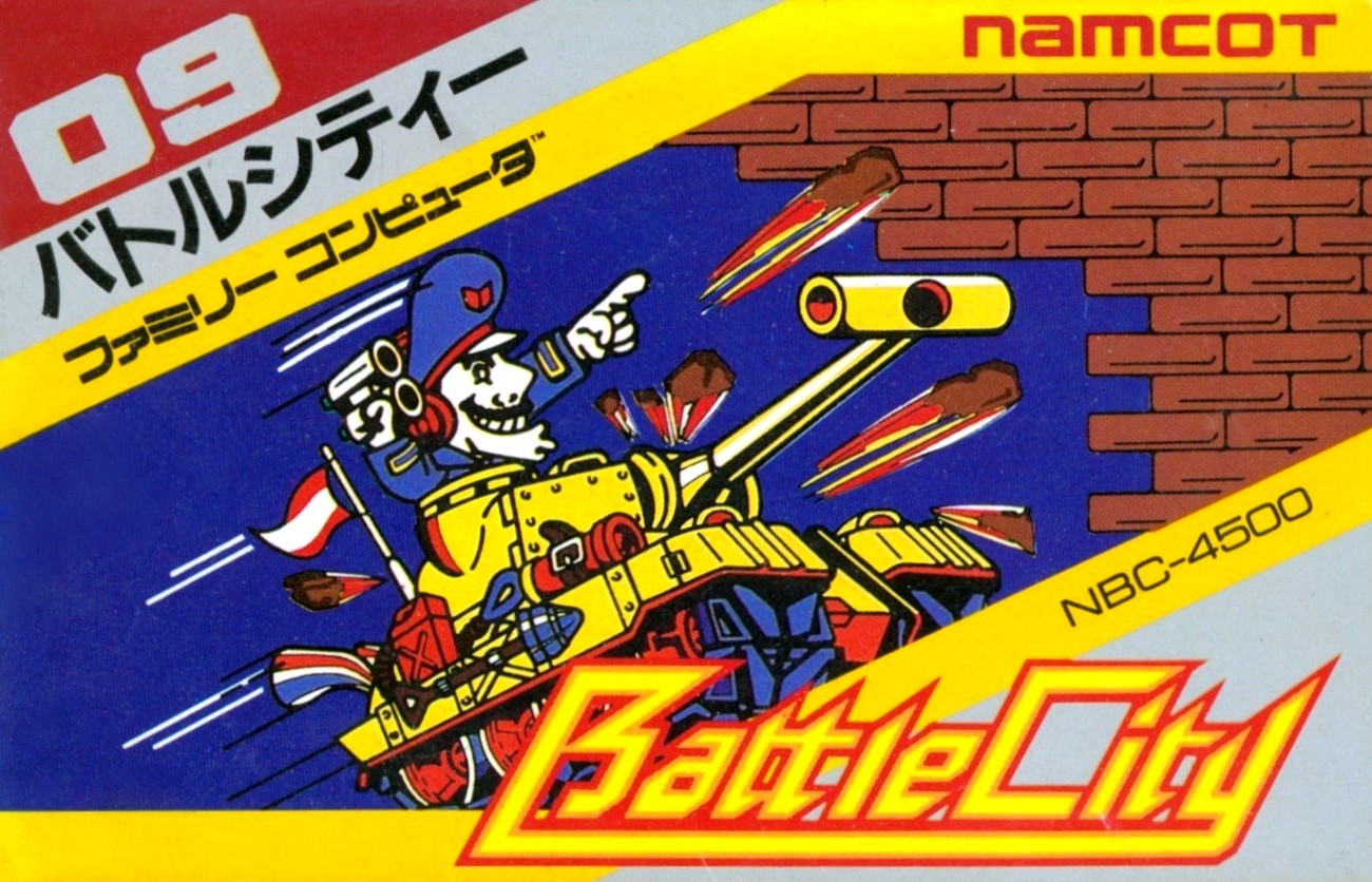 Capa do jogo Battle City
