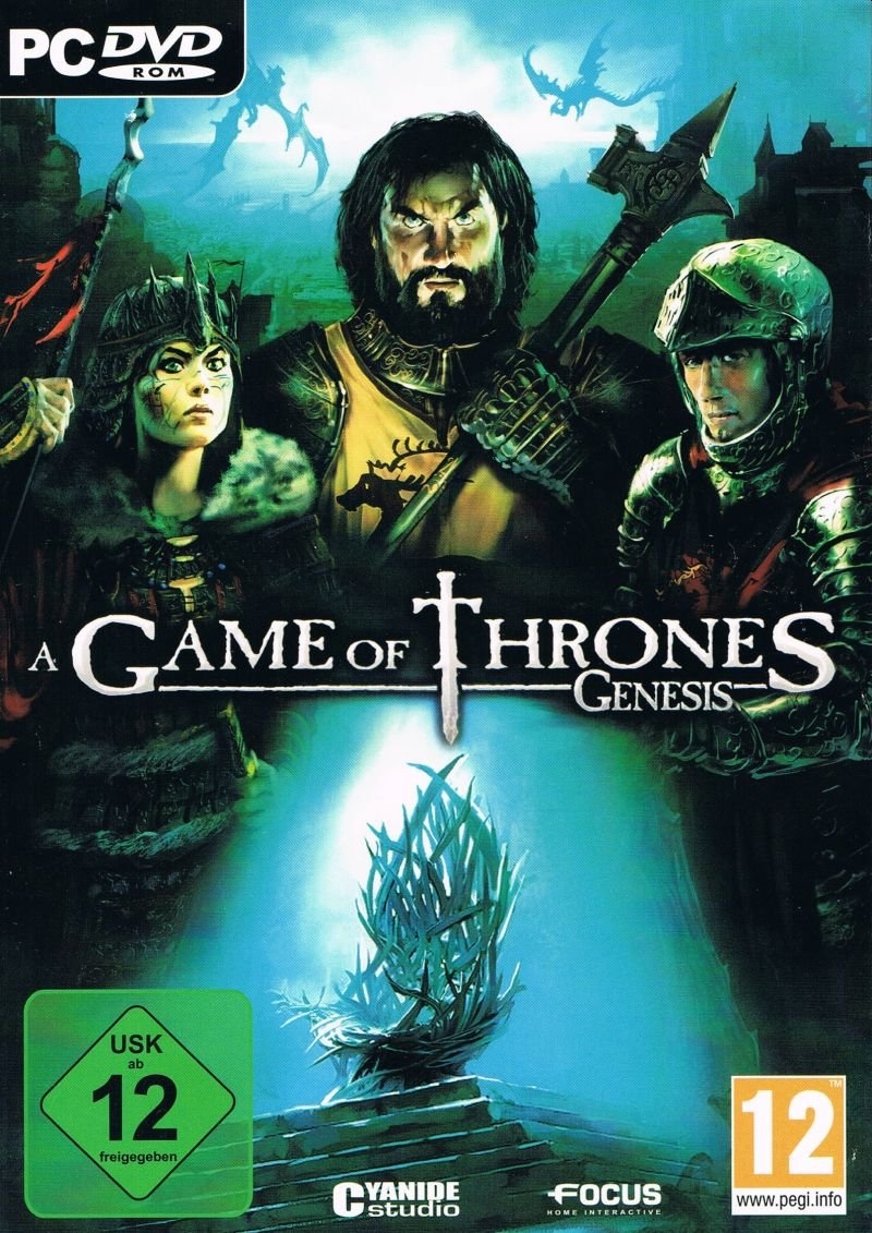 Capa do jogo A Game of Thrones: Genesis
