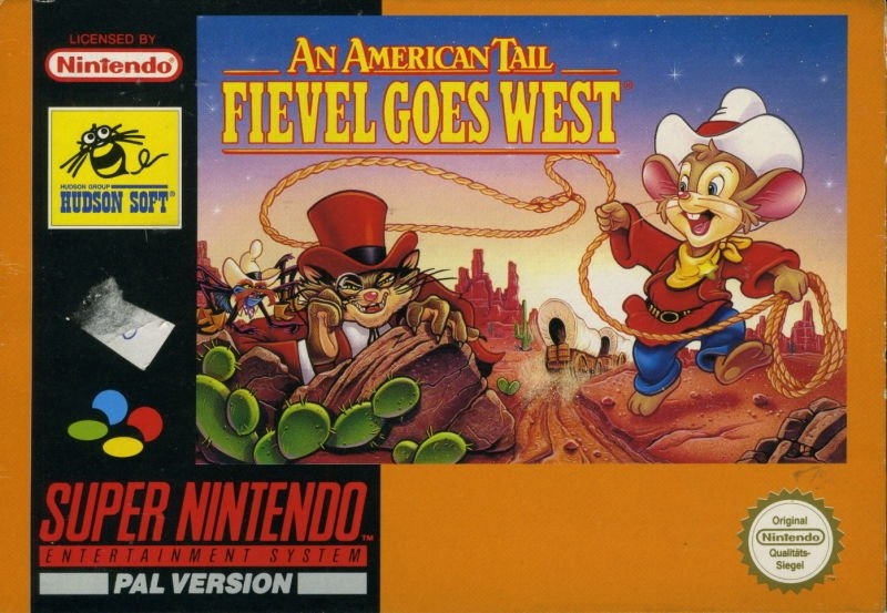 Capa do jogo An American Tail: Fievel Goes West