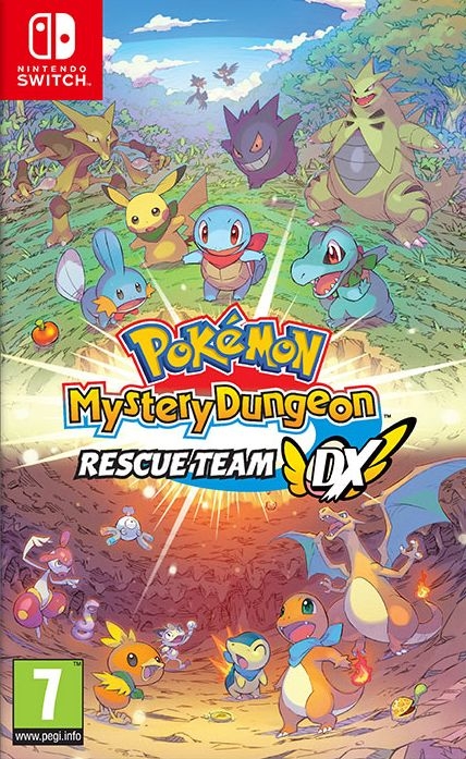Capa do jogo Pokémon Mystery Dungeon: Rescue Team DX