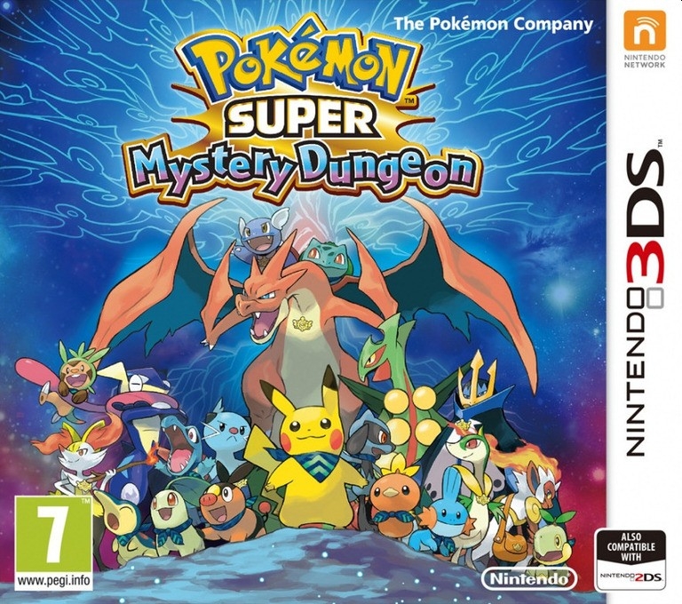 Capa do jogo Pokémon Super Mystery Dungeon