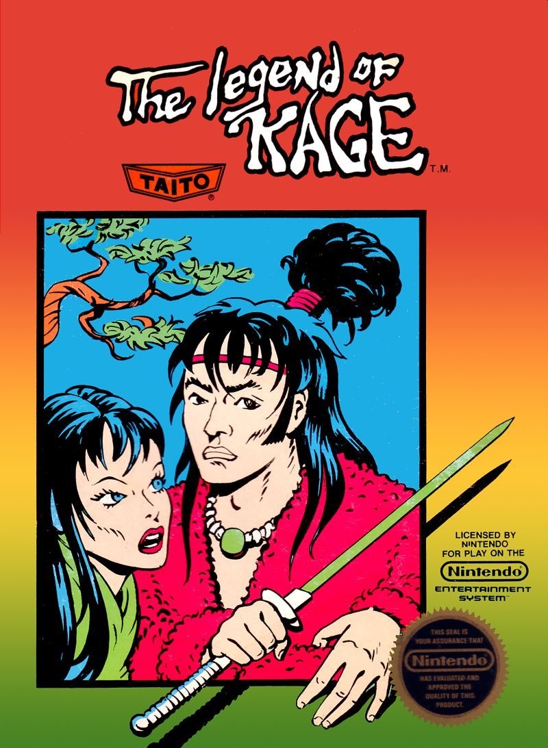 Capa do jogo The Legend of Kage