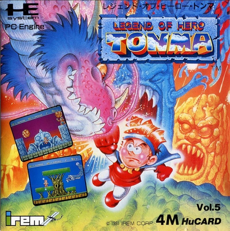 Capa do jogo Legend of Hero Tonma
