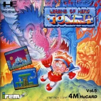 Capa de Legend of Hero Tonma