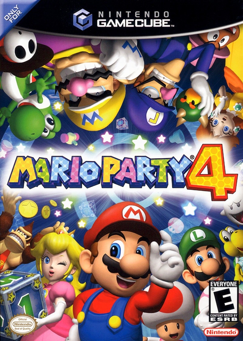 Capa do jogo Mario Party 4