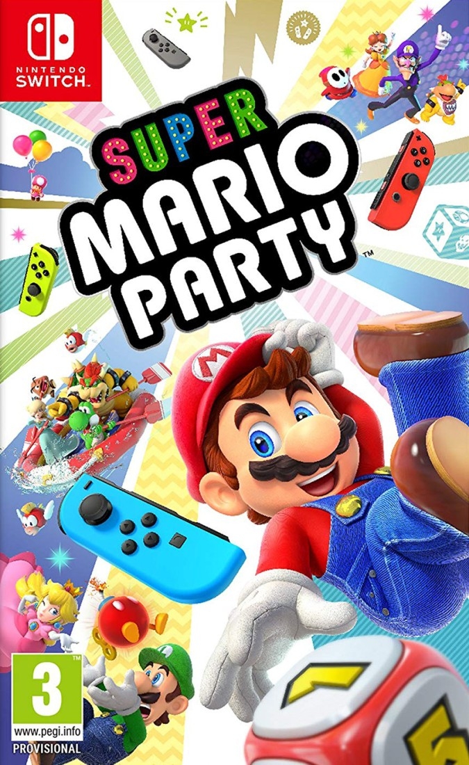 Capa do jogo Super Mario Party