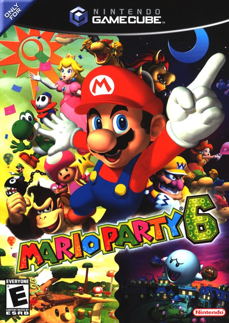 Capa do jogo Mario Party 6
