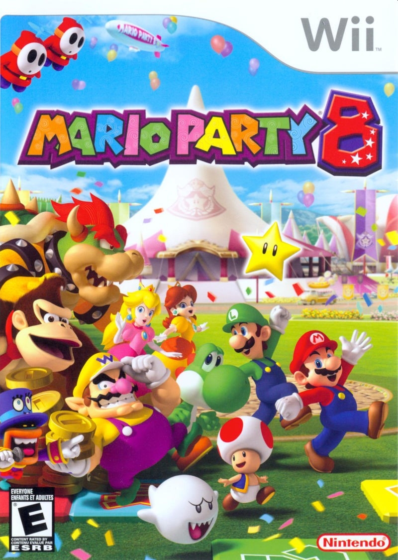 Capa do jogo Mario Party 8