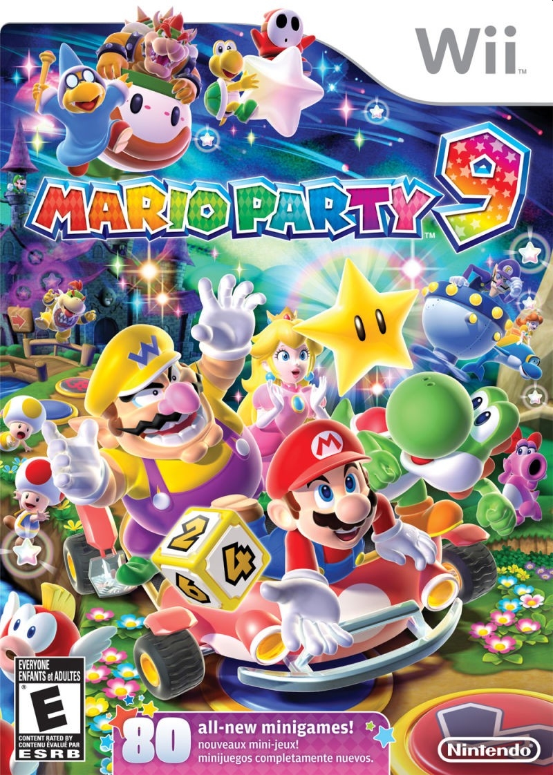 Capa do jogo Mario Party 9