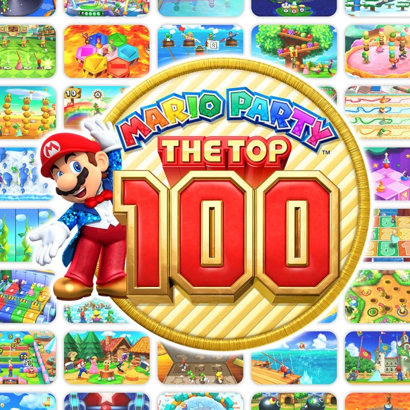 Capa do jogo Mario Party: The Top 100