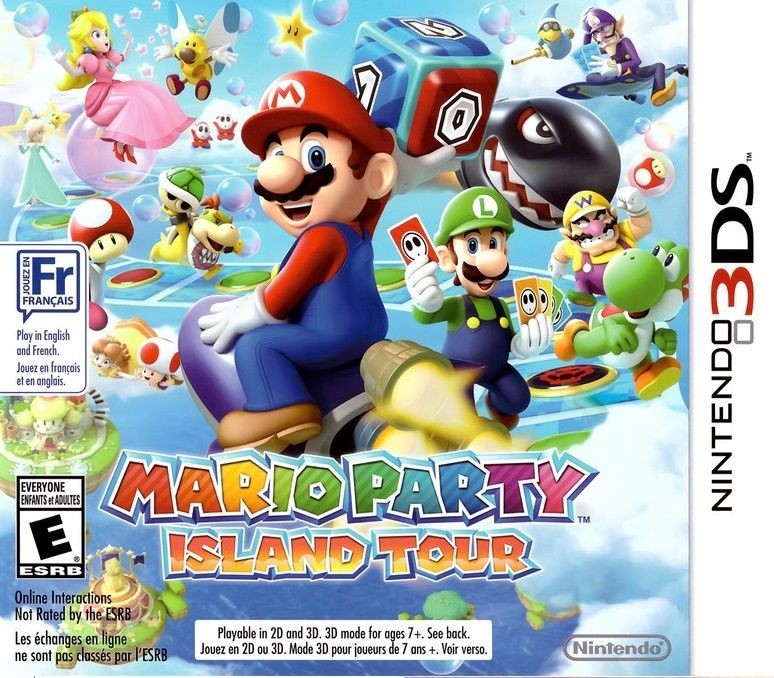 Capa do jogo Mario Party: Island Tour