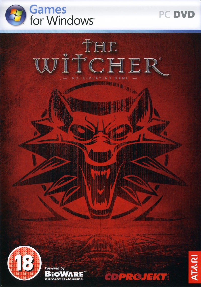 Capa do jogo The Witcher