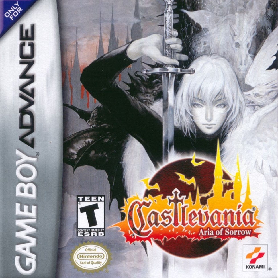 Capa do jogo Castlevania: Aria of Sorrow