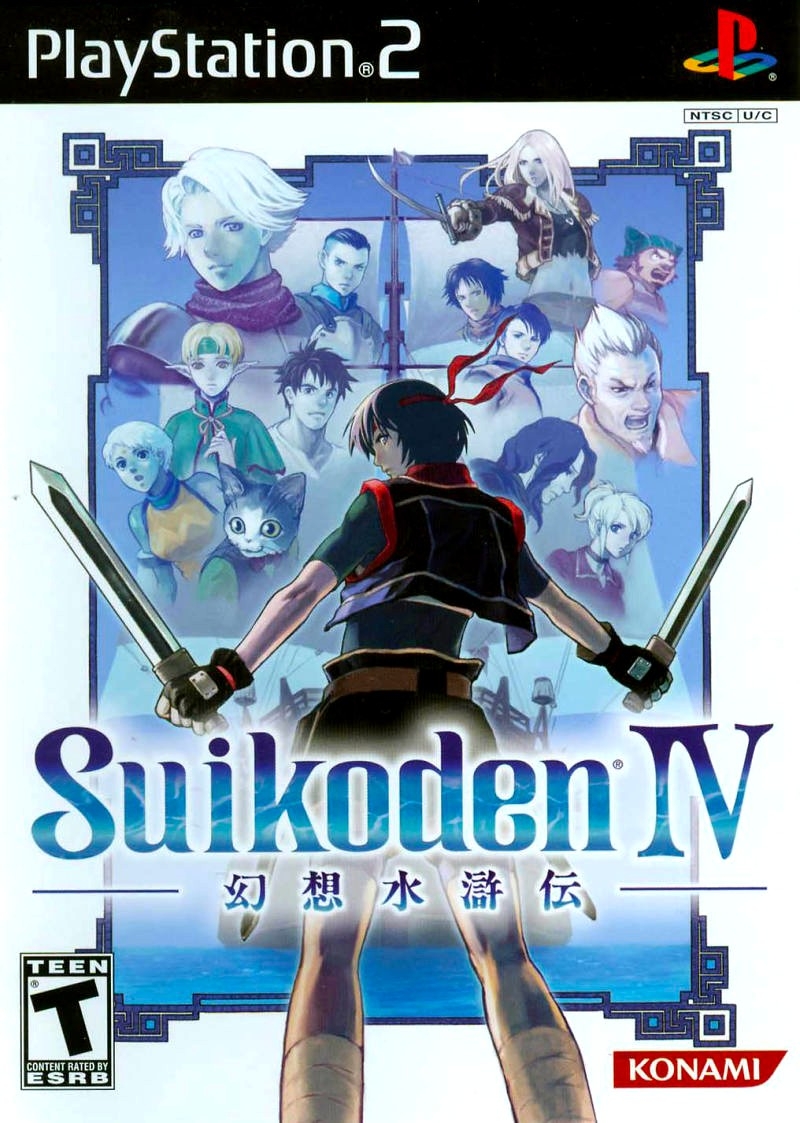 Capa do jogo Suikoden IV