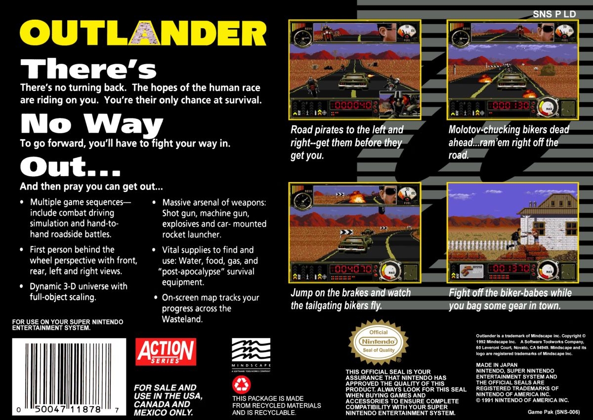 Capa do jogo Outlander
